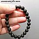 Браслет из вулканической лавы мощь вулкана. Браслет из бусин. accessories for men. Ярмарка Мастеров.  Фото №4