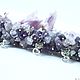 Purple amethyst bracelet with pendants ' - the Cheshire cat'. Bead bracelet. Foxys-handiwork (foxys-handiwork). My Livemaster. Фото №6