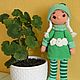 Кукла-игрушка вязаная "Эльф" ручная работа, Мягкие игрушки, Петрозаводск,  Фото №1