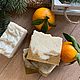 Натуральное мыло с мандарином и желтой глиной, Мыло, Саратов,  Фото №1