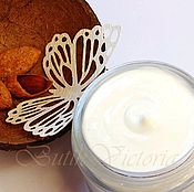 Косметика ручной работы handmade. Livemaster - original item Face cream with Coconut Almond milk. Handmade.