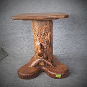 Для дома и интерьера handmade. Livemaster - original item Stool made of solid wood. Handmade.