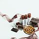 Order The daily balm lipstick lip care Chocolate protecting, nourishing. soapy fun. Livemaster. . Lip Balm Фото №3