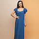 Summer sundress blue, Dresses, Moscow,  Фото №1