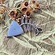 Кулон с голубым опалом "Кит". Кулон. Karma-jewelry. Ярмарка Мастеров.  Фото №4