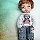 Little boy. Dolls. Handmade by Tina. Online shopping on My Livemaster.  Фото №2