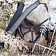 JØRGEN кожаная сумка с мехом оленя. Сумка через плечо. #mbc51. Ярмарка Мастеров.  Фото №5