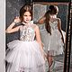 Заказать Нарядное платье для девочки WHITE SWAN. Luxury AnyDress. Ярмарка Мастеров. . Платье Фото №3