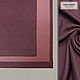 Комплект штор и подхватов "Бургундия". Портьеры и гардины. Malusha-home-textile. Интернет-магазин Ярмарка Мастеров.  Фото №2