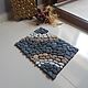 Mat made of natural sea pebbles with a pattern, Carpets, Belgorod,  Фото №1