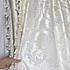 Заказать Шторы плотный жаккард Молочный с золотом. Шторы Anastasia Design. Ярмарка Мастеров. . Шторы Фото №3