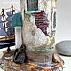 Заказать  Маяк-светильник из бутылки на батарейках. Елена Сухотина handmade decoupage. Ярмарка Мастеров. . Ночники Фото №3