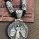 Заказать Шнурок гайтан с серебром и серебряный кулон. Silver.krd. Ярмарка Мастеров. . Комплекты украшений Фото №3