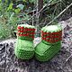 Warm knitted booties for newborn baby. Babys bootees. Modnoekhobbi. Online shopping on My Livemaster.  Фото №2