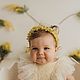 Венок на голову  Newborn Props. Реквизит для детской фотосессии. Татьяна Дерябина. Интернет-магазин Ярмарка Мастеров.  Фото №2