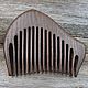 The comb is made of bog oak, Combs, Moscow,  Фото №1