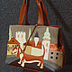 Leather bag 'Fee in Riga', Classic Bag, Belgorod,  Фото №1