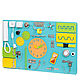 Bizibord Maxi 50*80 cm, turquoise, Busyboards, Ufa,  Фото №1