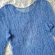 Handmade Spring openwork jumper. Jumpers. hand knitting from Galina Akhmedova. My Livemaster. Фото №4