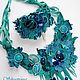 The set ' Heavenly azure', Necklace, Sergiev Posad,  Фото №1
