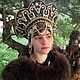 Заказать Кокошник "Сказка". Полина Ф. Ярмарка Мастеров. . Народные костюмы Фото №3