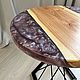 Журнальный столик из акации и эпоксидной смолы. Столы. Luxury Wood. Ярмарка Мастеров.  Фото №4