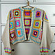 cardigans: Knitted cardigan 'COLORS OF SPRING'. Cardigans. MezhanHook. My Livemaster. Фото №4