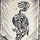 Винтаж: Антикварная гравюра Скелет Попугая 1731 Physica Sacra, Картины винтажные, Санкт-Петербург,  Фото №1