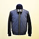Men's jacket, ostrich leather and calfskin baseball cap included, Mens outerwear, St. Petersburg,  Фото №1