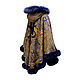 From ponchos shawls with fur. Ponchos. Olga Lavrenteva. My Livemaster. Фото №6