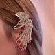Order Kaff Paradise bird. selenawirejewelry. Livemaster. . Cuff Earrings Фото №3