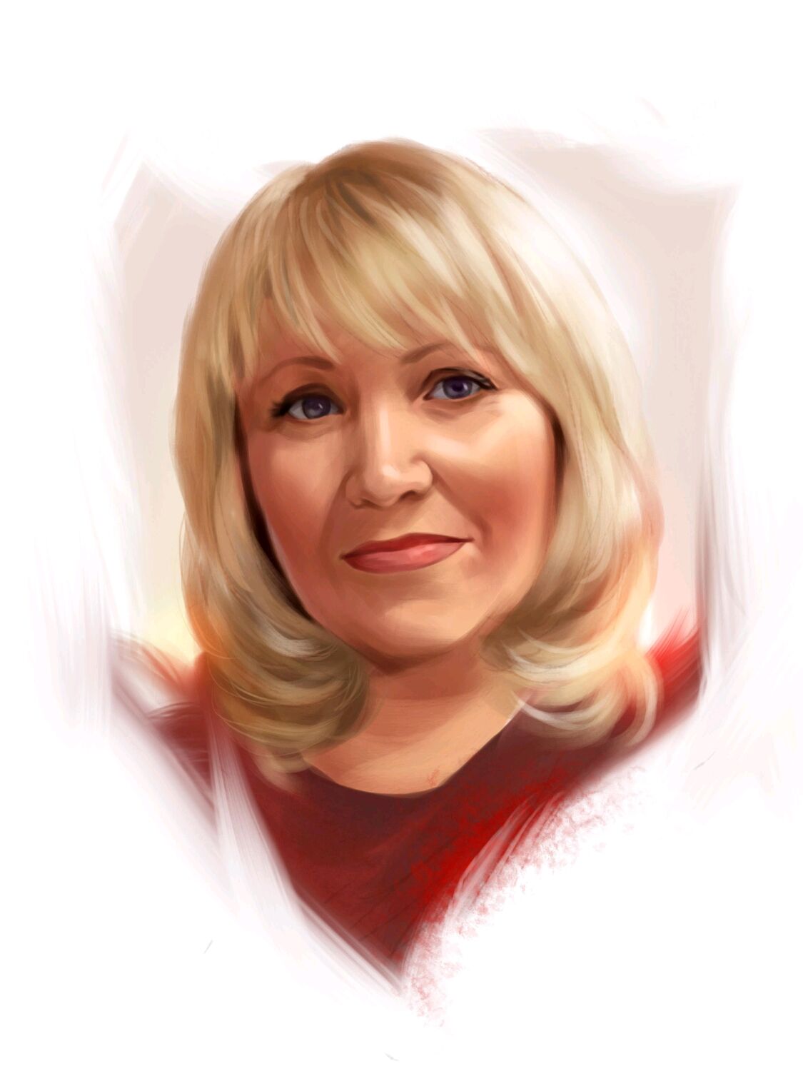 Цифровой рисунок портрета по фотографии в интернет-магазине Ярмарка ...