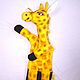 Giraffe. Glove puppet, Puppet show, Voronezh,  Фото №1