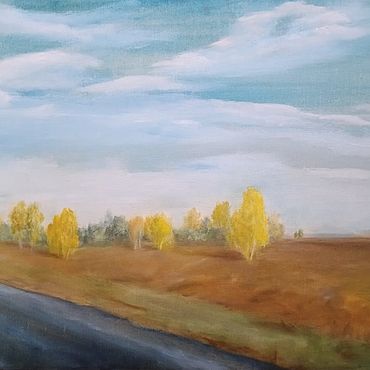 Картины и панно ручной работы. Ярмарка Мастеров - ручная работа Картина: Осень.. Handmade.