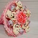 Order Bouquets of sweets and toys to your Beloved friend. Svetlychok. Livemaster. . Bouquets Фото №3