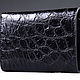 Кошелек из натуральной кожи крокодила IMA0216B45. Кошельки. CrocShop товары из экзотической кожи. Интернет-магазин Ярмарка Мастеров.  Фото №2