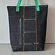 shopper: Travel Shoulder Bag Denim Shopping Bag, Shopper, Ekaterinburg,  Фото №1