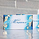 Order 'Blue ' Seating cards. Evrica (Evrica). Livemaster. . Card Фото №3