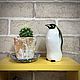 The Emperor Penguin: the author's statuette. Figurines. Creative workshop Cheerful porcelain. My Livemaster. Фото №6