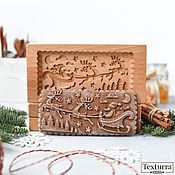 Для дома и интерьера handmade. Livemaster - original item Gingerbread Shape Santa Claus. Handmade.