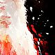 Стильная картина на холсте маслом Медведь белый Материалы премиум. Картины. Эстетика современного искусства. Ярмарка Мастеров.  Фото №5