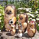 Matryoshka hedgehogs. Dolls1. Original painted Souvenirs and gift. Online shopping on My Livemaster.  Фото №2