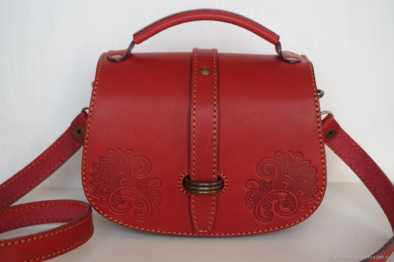 Сумочка из толстой кожи в интернет-магазине Ярмарка Мастеров по цене ...