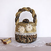 Для дома и интерьера handmade. Livemaster - original item Basket-box, candy box. For small things, jewelry, brown. Handmade.