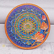 Картины и панно handmade. Livemaster - original item The flower of life. Mandala of love, family happiness, prosperity. Handmade.