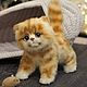 Котенок, реалистичная игрушка. Мягкие игрушки. Васильевская Галина. Ярмарка Мастеров.  Фото №6