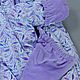  Фиолетовые узоры, Комплекты одежды для малышей, Подольск,  Фото №1