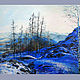 Modular oil painting ' Charming beauty'. Winter landscape, Pictures, Magnitogorsk,  Фото №1