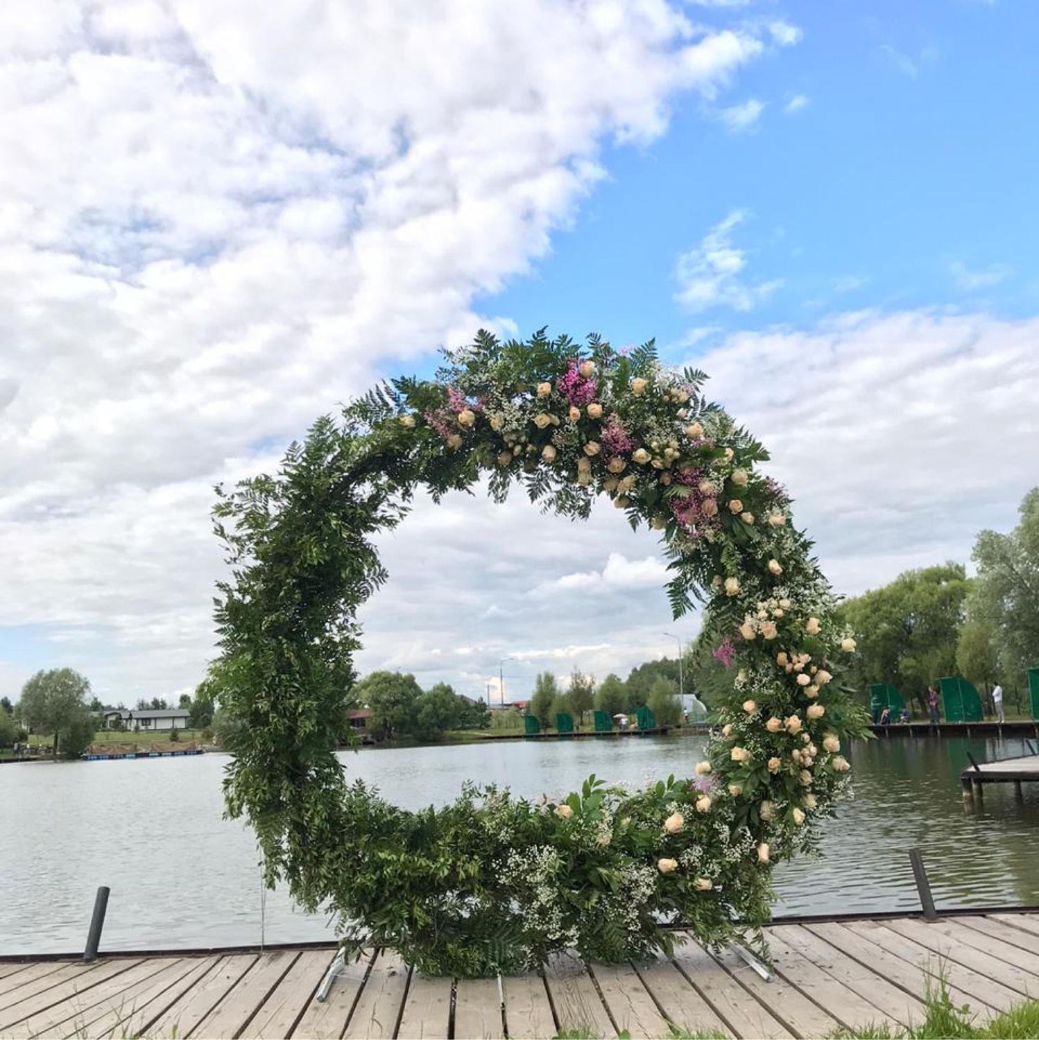 Арка в виде сердца