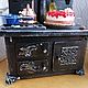 Furniture for dolls: Old stove stove for doll house miniature. Doll furniture. MiniDom (Irina). My Livemaster. Фото №4